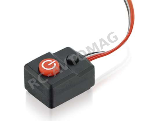 Выключатель с сигнальной кнопкой Hobby Wing EZRUN (#MAX10-SCT) Switch on/off