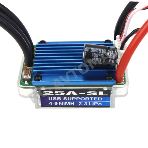 Бесколлекторный регулятор скорости Hobby Wing (#EZRUN 25A-L V2) Hobbywing EZRUN 25A-L V2