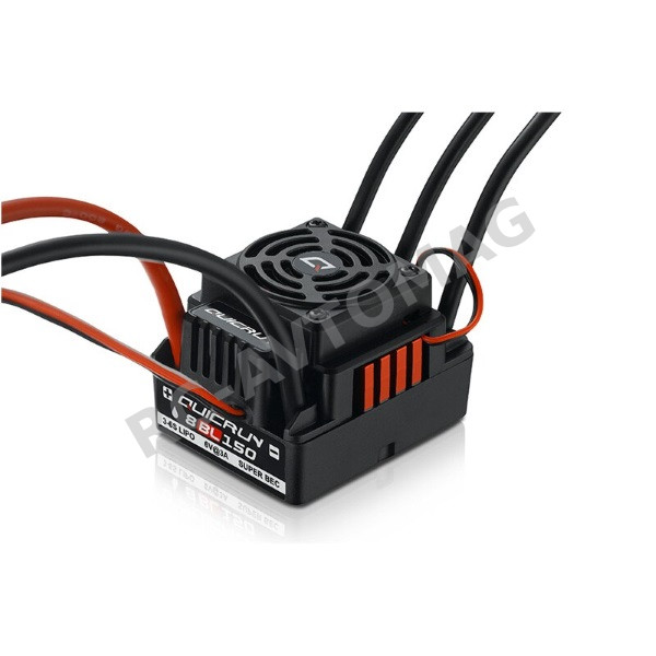 Бесколлекторный регулятор скорости Hobby Wing QuicRun (#WP-8BL150) HobbyWing QuicRun WP-8BL150 1/8, 1/5