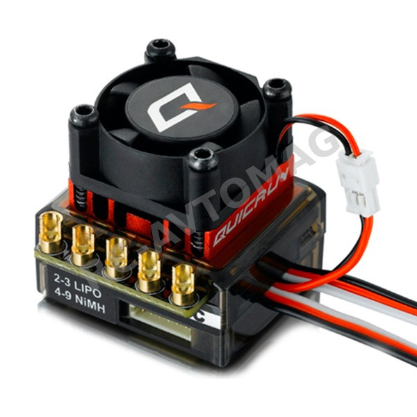 Бесколлекторный сенсорный регулятор скорости Hobby Wing QuicRun (#QR-10BL60) 1/10 Brushless Sensored 60A ESC