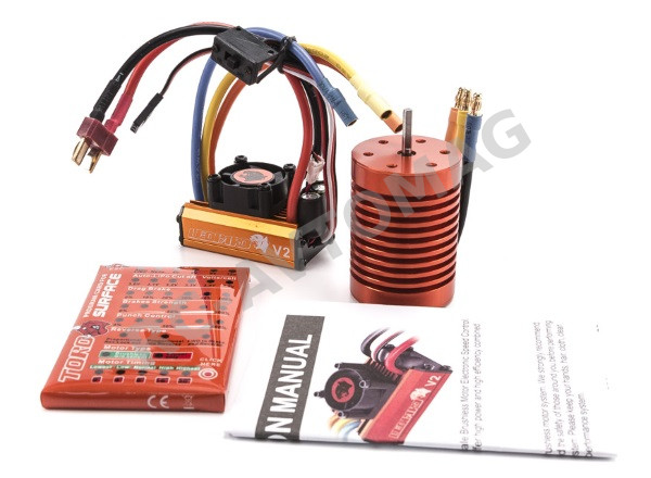 Комбо-набор Sky RC (#SK-300042-03) Leopard 60A ESC for 1/10 Car 10T 3930KV