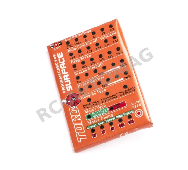 Программатор Sky RC (#SK-300032-01) TORO Program Card For ESC