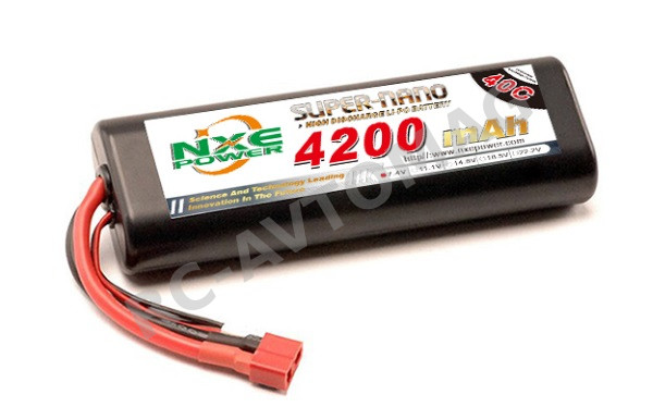 Аккумулятор Li-Po NXE (#NXEC4200/40-2S2P) 7.4V 4200mAh 40С