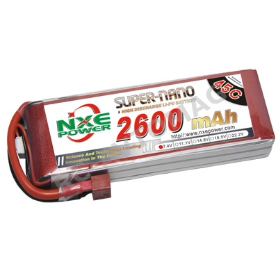 Аккумулятор Li-Po NXE (#NXE2600/40-2S) 7.4V 2600mAh 40С