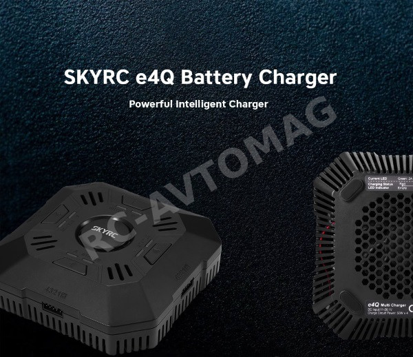 Зарядно-разрядное устройство Sky RC (#SK-100140-01) E4 Q Balance Charger