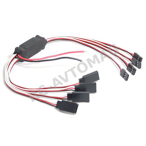 Импульсный разветвитель Feetech (#FE-DPC-4) Direct Power supply Connector( with BEC) X 4