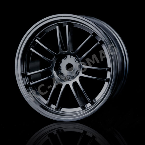 Диски MST (#102021BK) Black RE30 Wheel (+3) (4P)