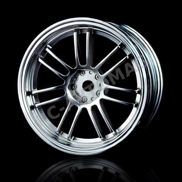 Диски MST (#102021FS) Flat Silver RE30 Wheel (+3) (4P)