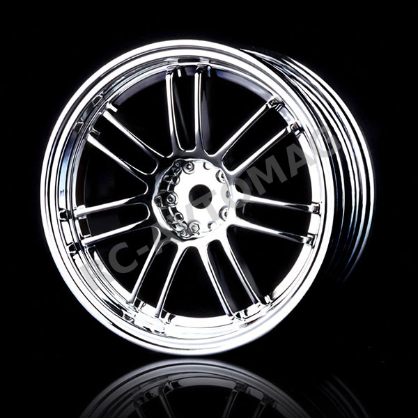 Диски MST (#102021S) Silver RE30 Wheel (+3) (4P)
