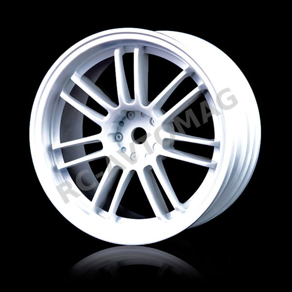Диски MST (#102021W) White RE30 Wheel (+3) (4P)