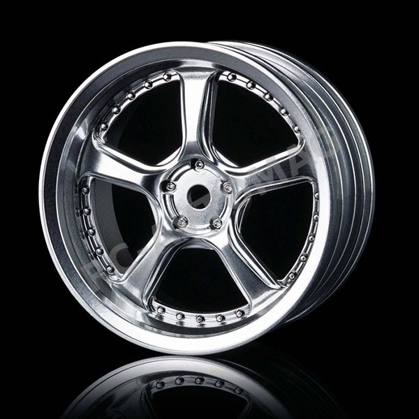 Диски MST (#102040FS) Flat silver Kairos wheel (+3)(4)