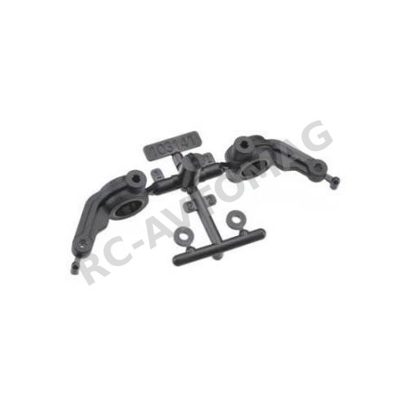 Кулаки поворотные HPI-Racing (#103324) Trailing Steering Block Set Blitz