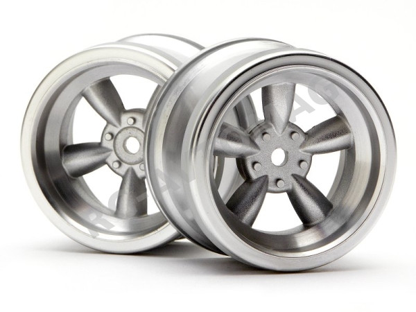Диски HPI-Racing (#3820) Racing Vintage 5-Spoke Wheel 31mm Matte Chrome