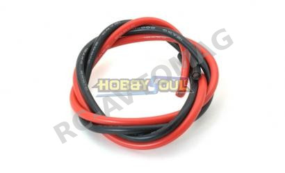 Провод многожильный Hobby Soul (#HS614012) 12AWG 680/0.08 Silicon Cable-50 см (Black&Red)