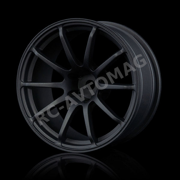 Диски MST (#102070FBK) Flat black RS II wheel (+9) (4)