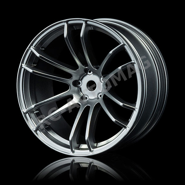 Диски MST (#102074FS) Flat silver TSP wheel (+7) (4)