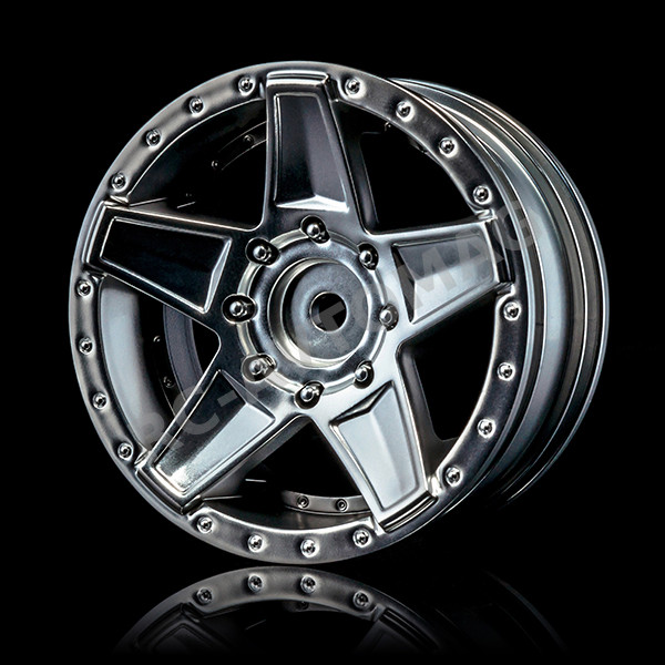 Диски MST (#102101FS) Flat silver 648 wheel (+5) (4)