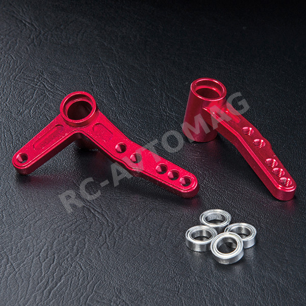 Рулевые колонки MST (#MST210336R) FXX Aluminum Steering Arm Set Red