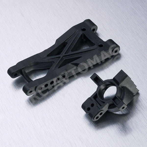 Рычаг с чашкой задней MST (#210055) HT Rear lower arm & wheel hub