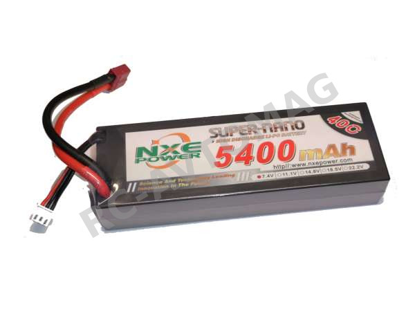 Аккумулятор Li-Po NXE (#NXEC5400/40-2S2P) 7.4V 5400mAh 40С