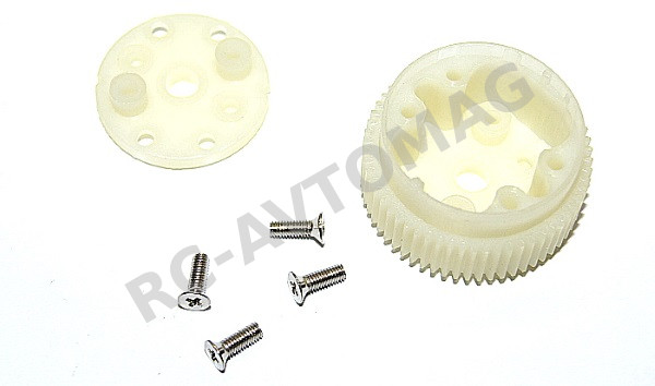 Корпус дифференциала Traxxas (#TRX2381) Main Diff Gear w/Side Cover Plate & Screws