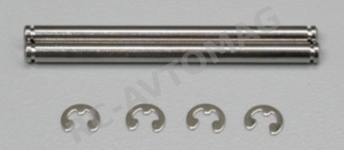 Штифты Traxxas (#TRX2640) Chrome Suspension Pin w/Clip 44mm (2)