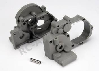 Коробка редуктора Traxxas (#TRX3691A) Gear Box Left/Right w/Idler Gear Shaft Gray