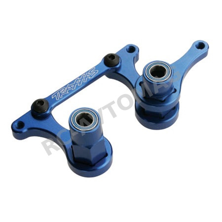 Рулевая колонка Traxxas (#TRX3743A) Blue-Anodized Aluminum Steering Bellcranks for Slash