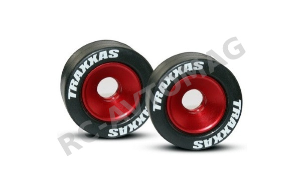 Ролики Traxxas (#TRX5186) Mounted Wheelie Bar Tires/Wheels