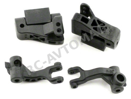 Поворотные кулаки и суппорта Traxxas (#TRX5532) Left/Right Caster & Steering Blocks 30 Deg Jato