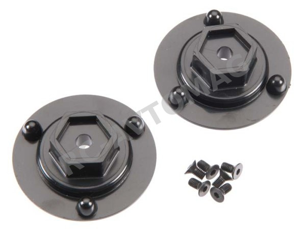 Хексы расширяющие Associated (#DER-SS-14L) DE Racing Setup Adapters 14mm Hex/Long Axle
