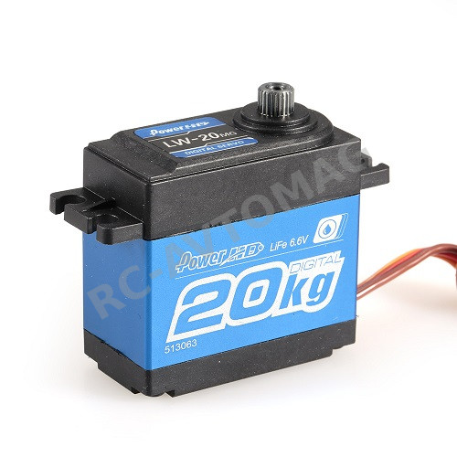 Сервопривод Power HD (#LW-20MG) Power HD LW-20MG Digital Servo (Waterproof) 20kg / 0.16sec / 63g