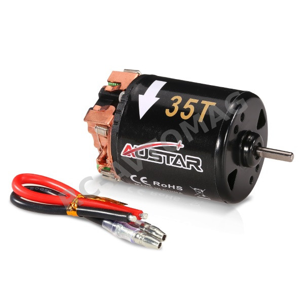 Коллекторный мотор Austar (#Austar35T) 1/10 540 RPM12000