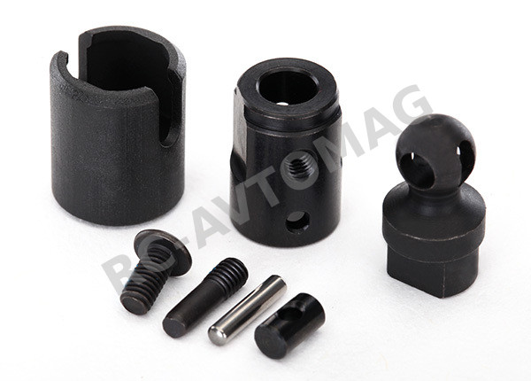 Крепление кардана Traxxas (#TRA8250/8295) Transmission or Differential Output Drive + Center Half Shafts Set