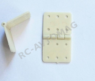Петли пластиковые RC4х4 (#TR60105) 1/10 RC 30mm*13mm