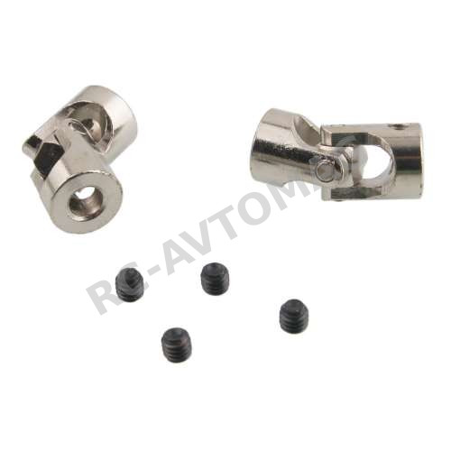 Крепление кардана RC 4x4 (#DIY10207) Metal hinge gimbal steering shaft DIY 4-5mm