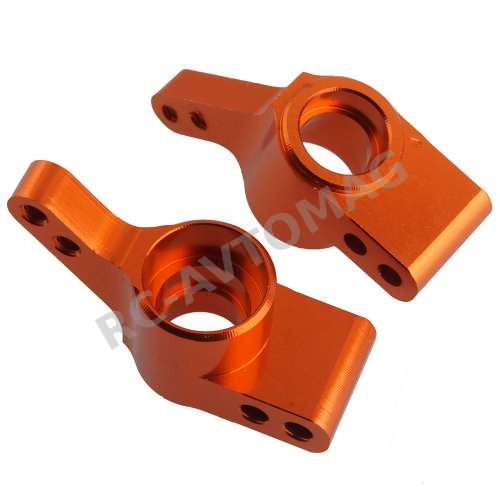 Чашки задние RC4x4 (#BMT0003) Rear Hub Carrier (Orange) for HPI Bullet MT/ST