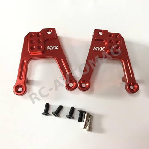 Крепление амортизаторов KYX (#S16037) Billet Machined Rear Shock Tower (2) for SCX-10 ll 90046