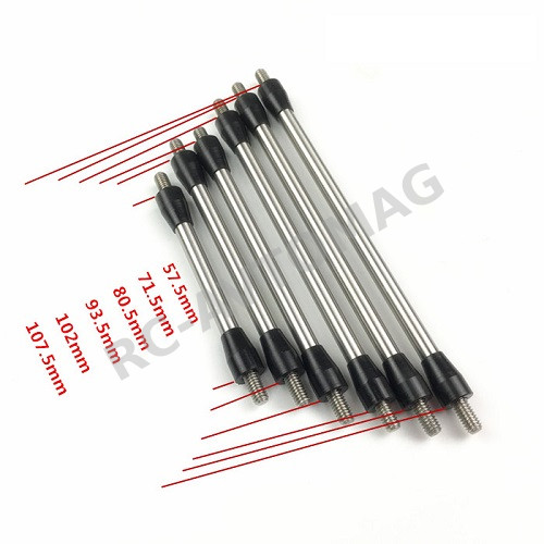 Тяга металлическая KYX (#S16068/93) 93,5mm RC car M4 threads For axial SCX10-II 90046
