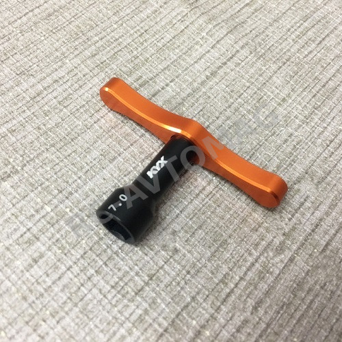 Баллоник KYX (#T17017) Aluminum alloy 7.0 mm wrench for axial SCX10 CC01