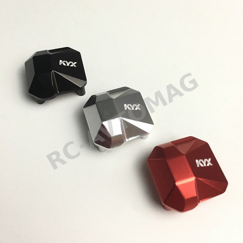 Крышка редуктора KYX (#S16031) Metal CNC universal axle before and after the wave box cover for Axial SCX10 ll 90046