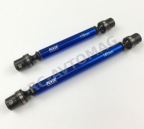 Карданы металлические KYX (#W16036) Drive shaft climbing car transmission for Axial SCX-10 II