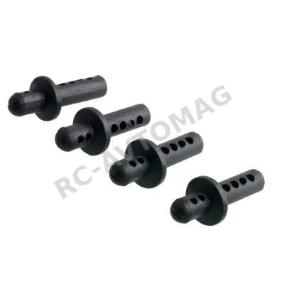 Стойки кузова HSP (#86007) Plastic Body Posts for models 1/16