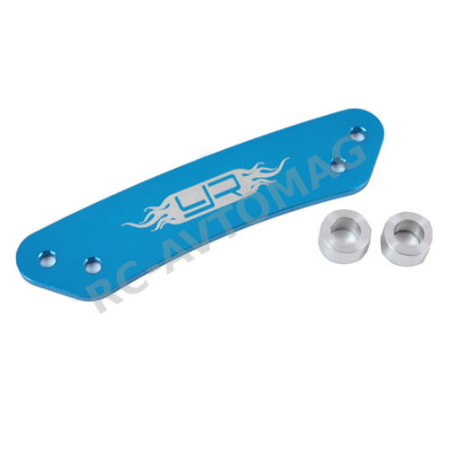 Крепление бампера Yeah Racing (TT-040BU) Aluminum Bumper Plate (BU) for Tamiya TT01 / TT01E / TGS