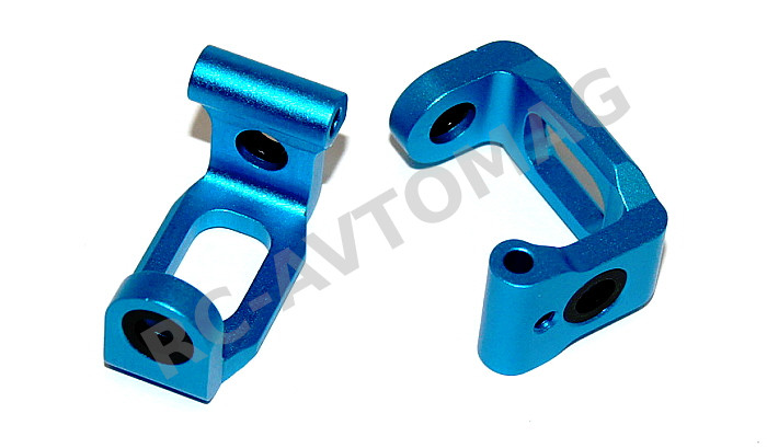 С-хабы Yeah Racing (#DF03-005BU) Aluminum Bearing C-Hub (BU) For DF03
