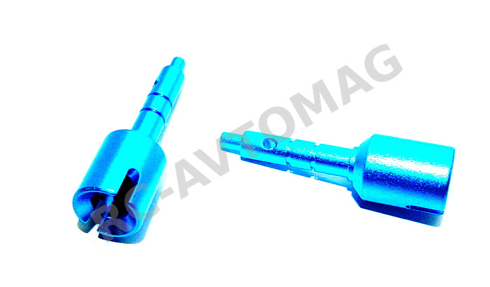 Чашки дифференциала Yeah Racing (#DF03-022BU) Alloy Transmission Shaft Joint (BU)