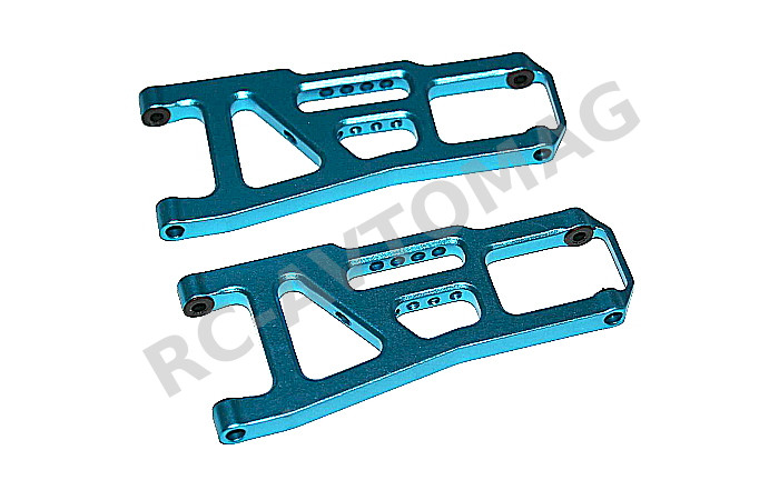 Рычаги передние Yeah Racing (#DF03-001V2BU) Aluminum Front Lower Arm Light V.