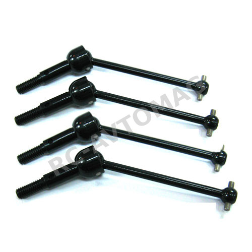 Привода Yeah Racing (#TA05-015C1BK) Steel F R Universal Shaft Combo for TA05