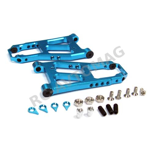 Рычаги задние Yeah Racing (#SD-087BU) Aluminum F/R Lower Arm (BU) For MR-4TCSD