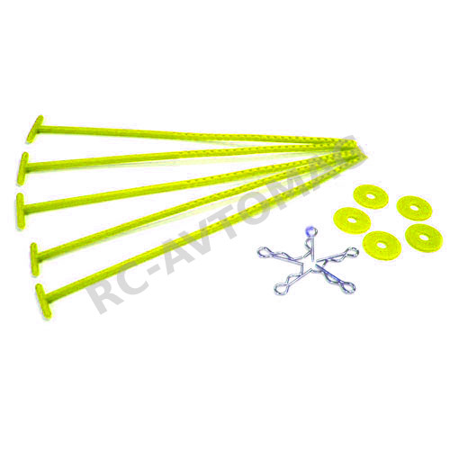 Держатель колёс Yeah Racing (#YA-0122FY) Tire Holder DB